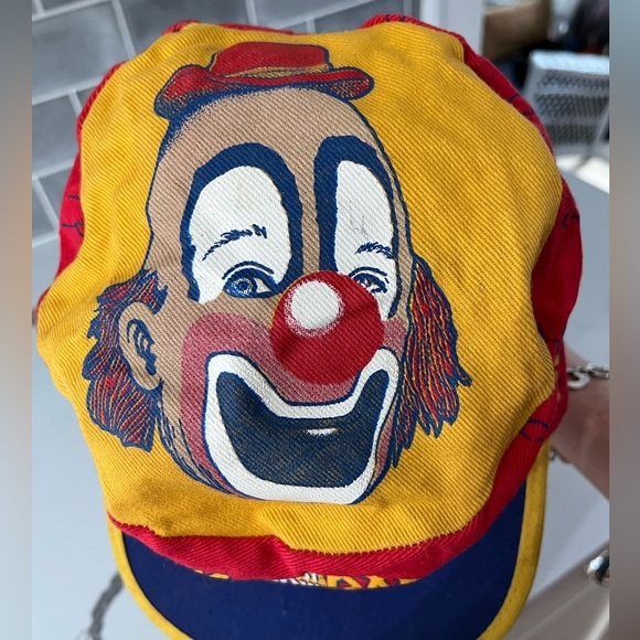 Vintage Ringling Bros Barnum & Bailey Circus Adjustable Pillbox Hat 70's-80's - Picture 6 of 11